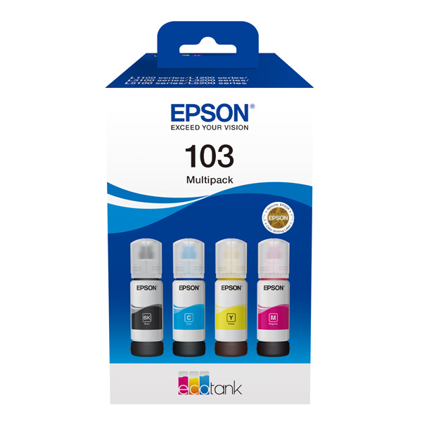 EPSON ORIGINAL INK C13T00S64, 103, CMYK, EPSON ECOTANK