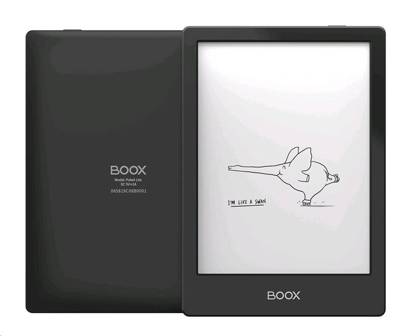 ONYX E-BOOK BOOX POKE 4 LITE CIERNA 6.0 16GB E-INK DISP. WIFI EBKBX1170