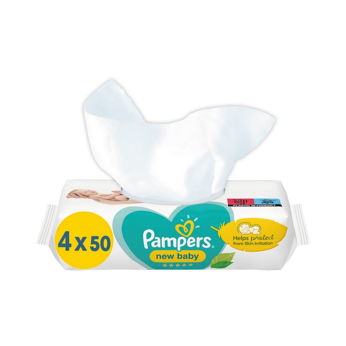 PAMPERS WIPES NEW BABY 200KS