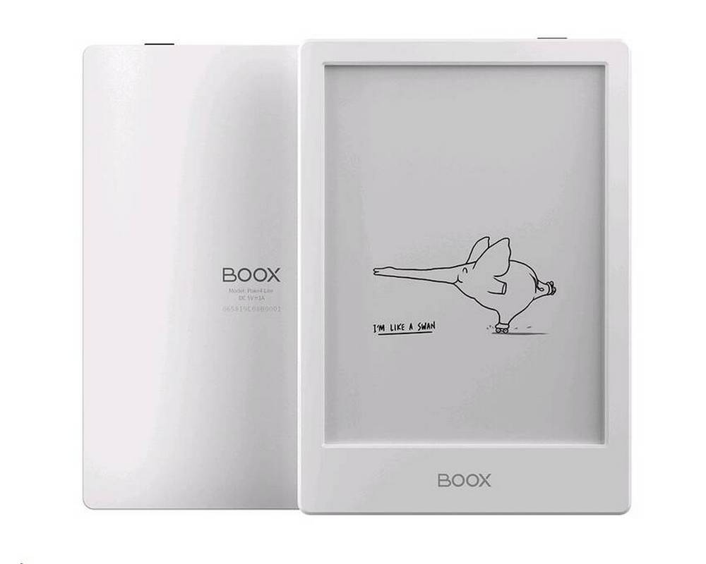 ONYX E-BOOK BOOX POKE 4 LITE BIELA 6.0 16GB E-INK DISP. WIFI EBKBX1171