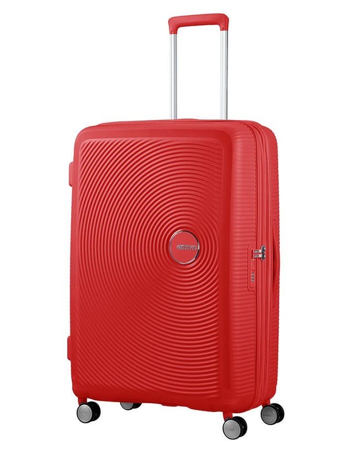 AMERICAN TOURISTER SOUNDBOX SPINNER 77/28 TSA EXP CORAL RED 32G*10003