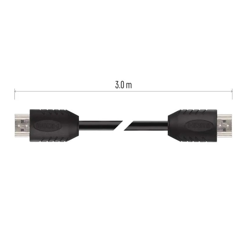 EMOS S10300 HDMI 2.0 HIGH SPEED KABEL A VIDLICA – A VIDLICA 3M
