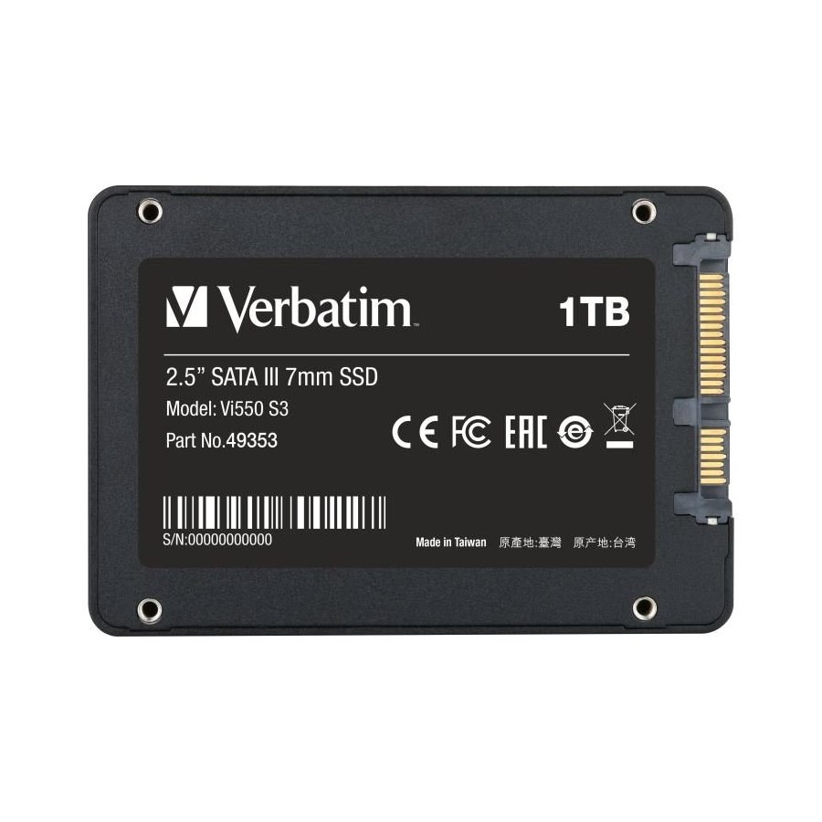 VERBATIM SSD 1TB SATA III VI550 S3 INTERNY DISK 2,5 SSD 49353