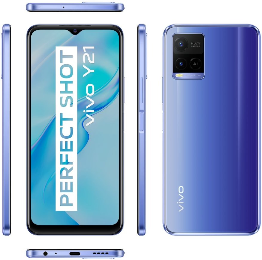 VIVO Y21 DUAL SIM 4GB/64GB METALIC BLUE