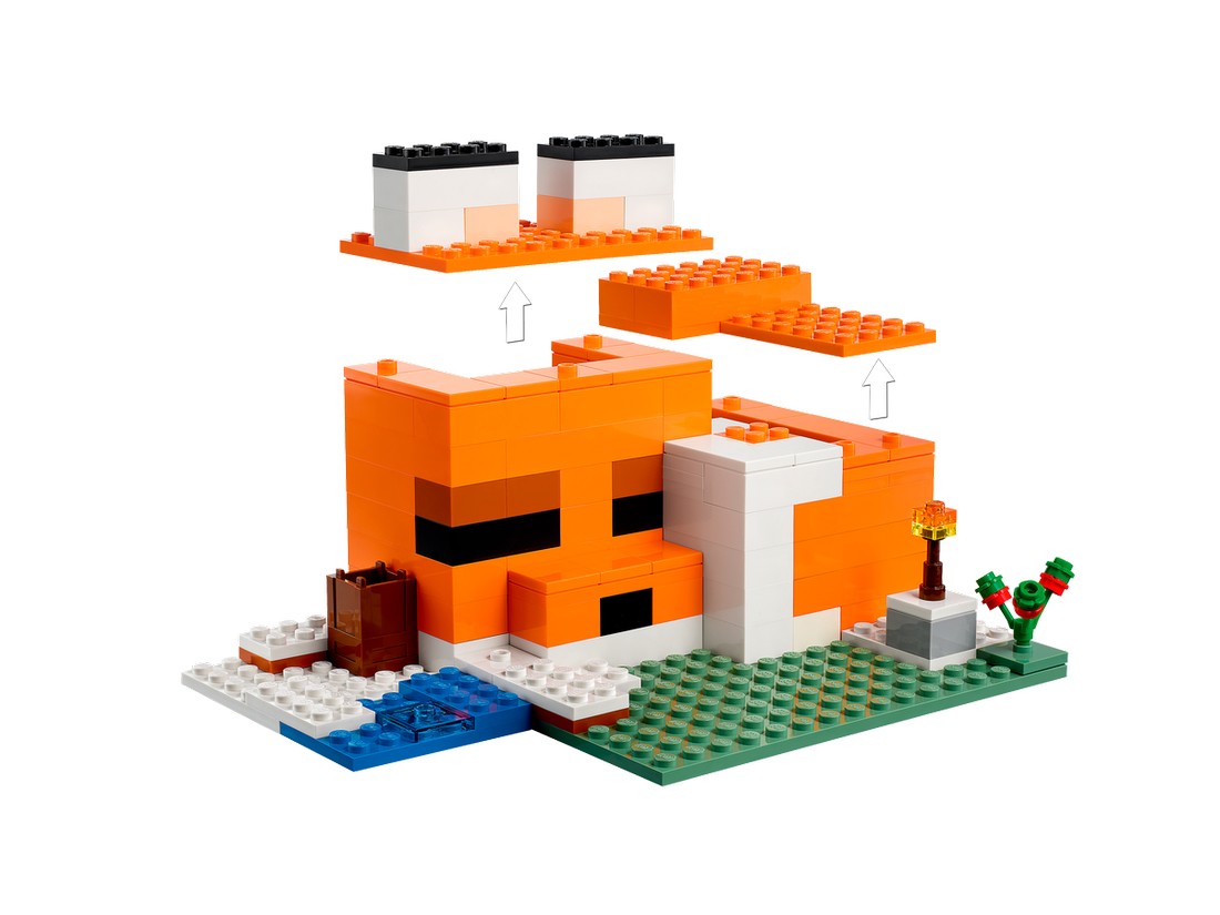 LEGO MINECRAFT LISCI DOMCEK /2221178/