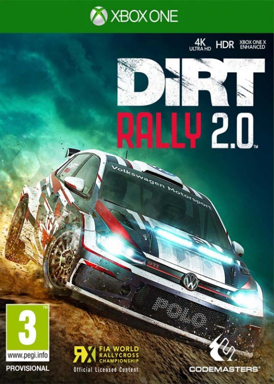 XBOX ONE DIRT RALLY 2.0