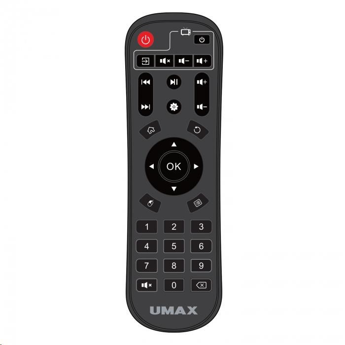 UMAX U-BOX 4K TV BOX, 4GB/32GB UMM210A9