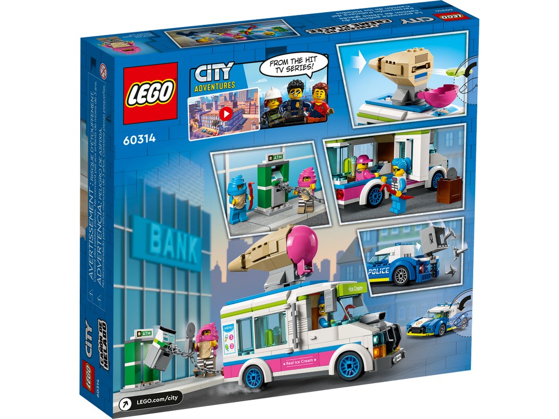 LEGO CITY POLICAJNA NAHANACKA SO ZMRZLINARSKYM AUTOM /60314/ posledný kus