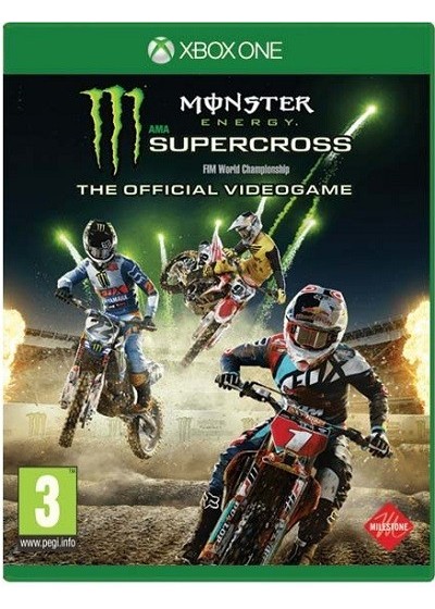 XBOX ONE MONSTER ENERGY SUPERCROSS- THE OFFICIAL VIDEOGAME