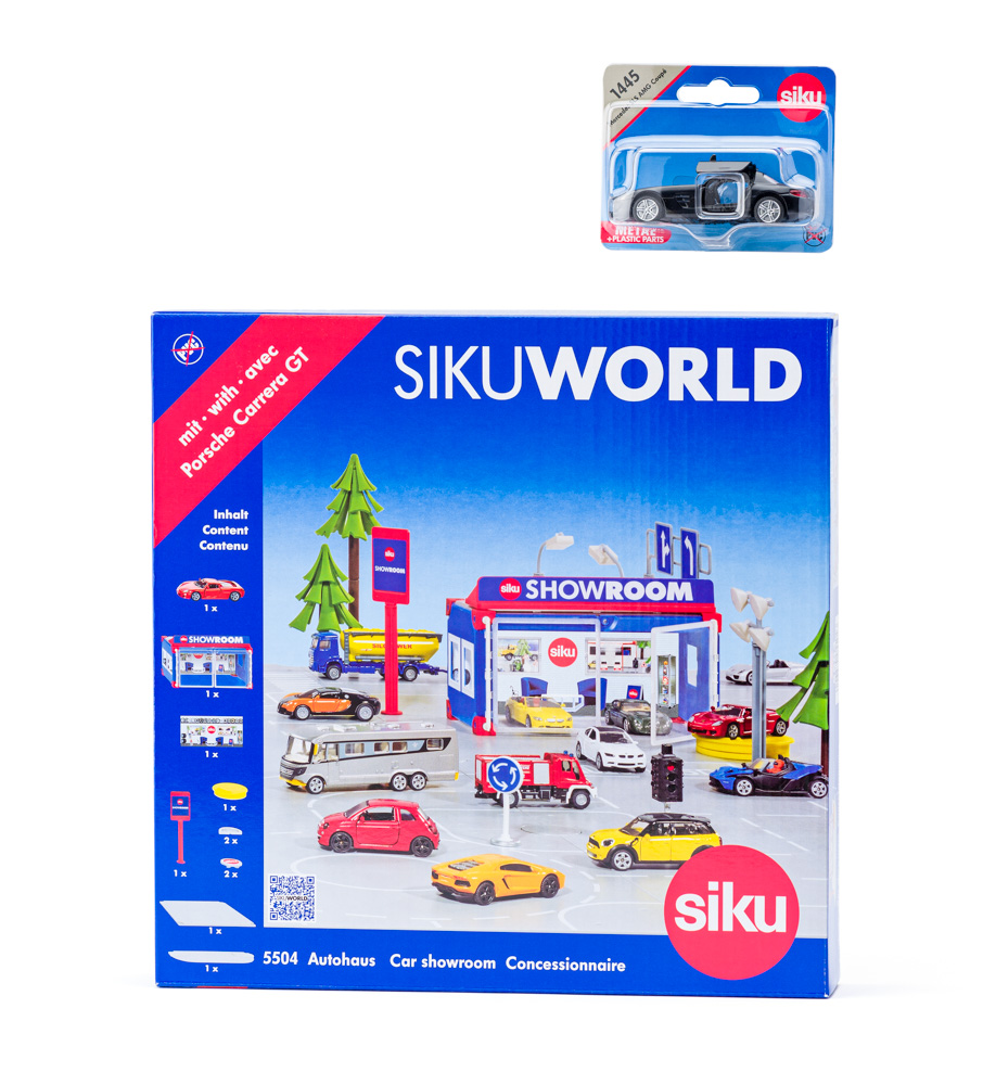 SIKU SIKUWORLD - AUTOSALON S AUTOM /55041445/ posledný kus