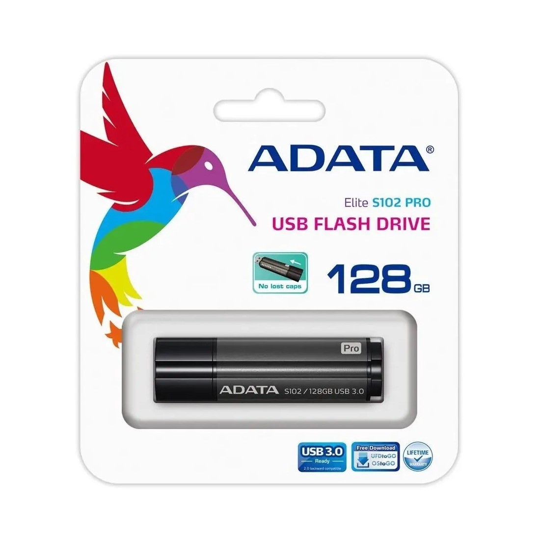 ADATA S102 PRO 128GB USB 3.0 SEDA (100/50MB/S), AS102P-128G-RGY