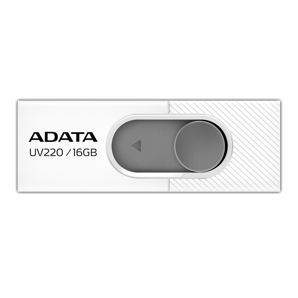 ADATA UV220 16GB WHITE/GRAY, AUV220-16G-RWHGY