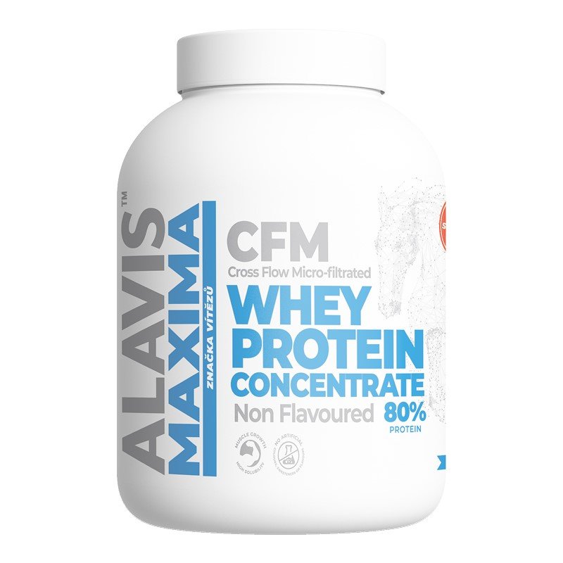 ALAVIS MAXIMA WHEY PROTEIN CONCENTRATE 80% 1500G posledný kus