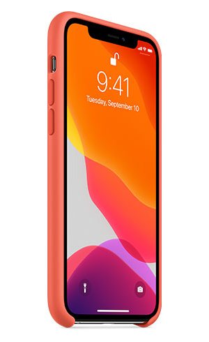 APPLE IPHONE 11 PRO SILICONE CASE - CLEMENTINE (ORANGE), MWYQ2ZM/A posledný kus