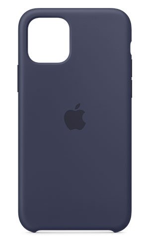 APPLE IPHONE 11 PRO SILICONE CASE - MIDNIGHT BLUE, MWYJ2ZM/A
