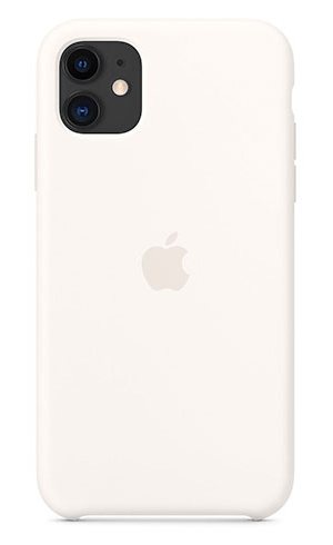 APPLE IPHONE 11 SILICONE CASE - WHITE, MWVX2ZM/A