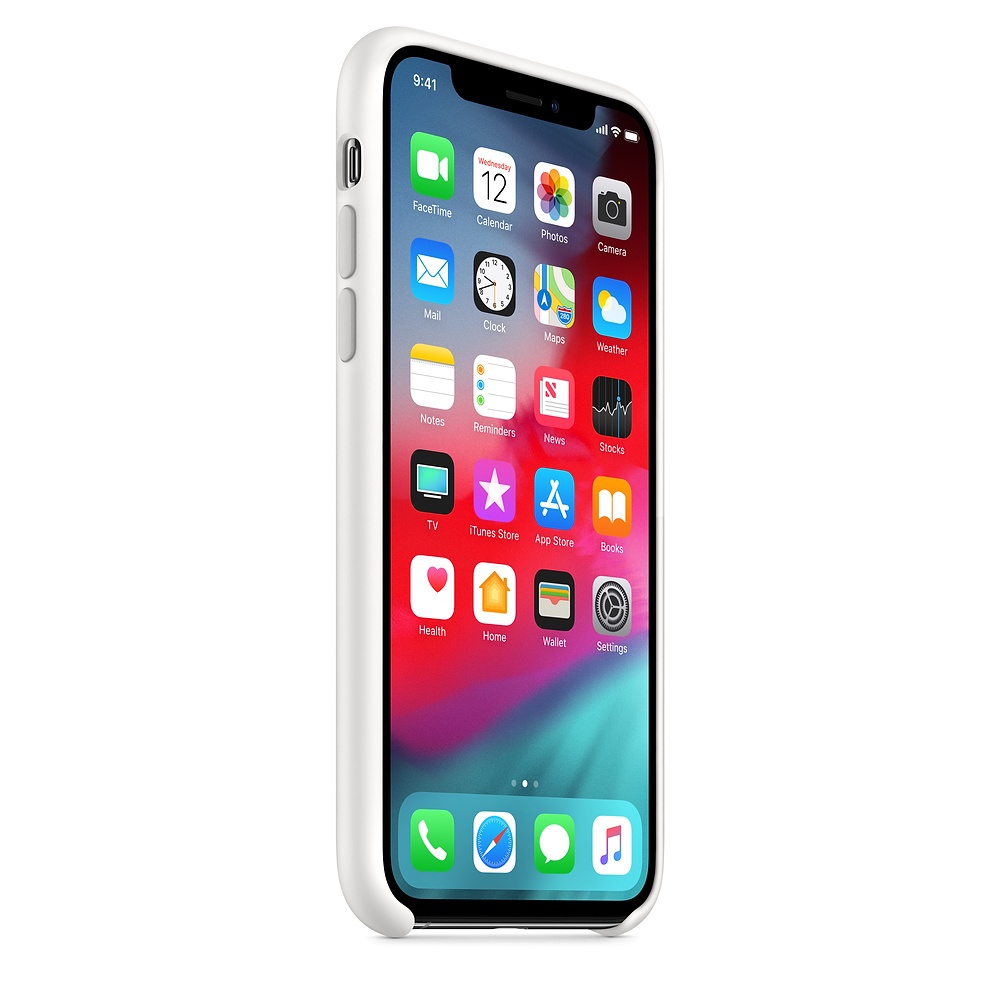 APPLE IPHONE XS SILICONE CASE WHITE, MRW82ZM/A