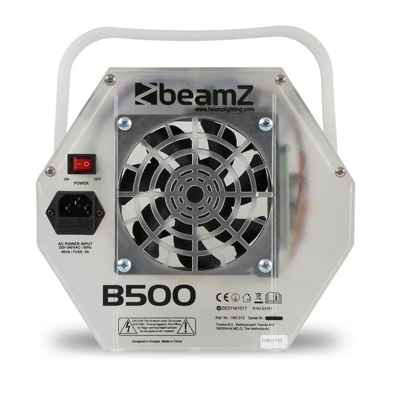 BEAMZ B500 LED, MYDLOVY BUBLINKOVAC, RGB LED SVETLA, 10031743