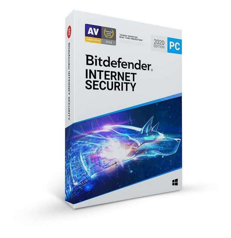 BITDEFENDER INTERNET SECURITY 2020 1 PC NA 1 ROK, IS01ZZCSN1201LEN