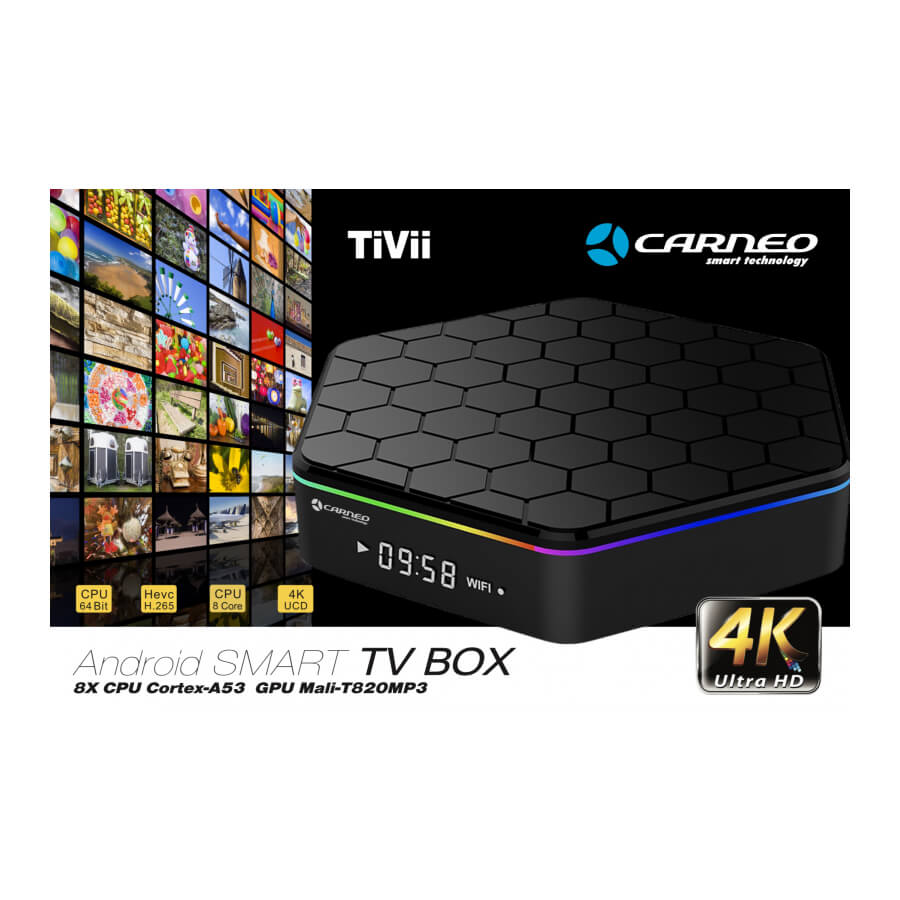 CARNEO TIVII - ANDROID SMART TV BOX