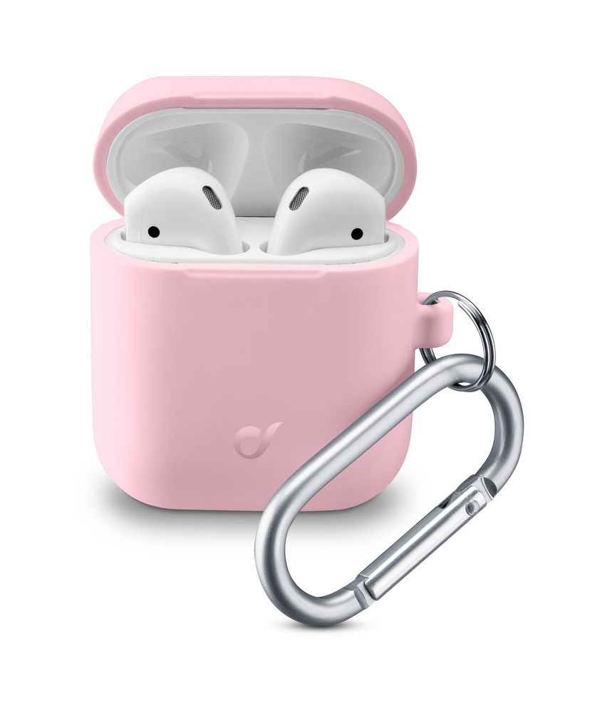 CELLULARLINE BOUNCEAIRPODSP KRYT BOUNCE AIRPODS 1 AND 2, RUZOVY