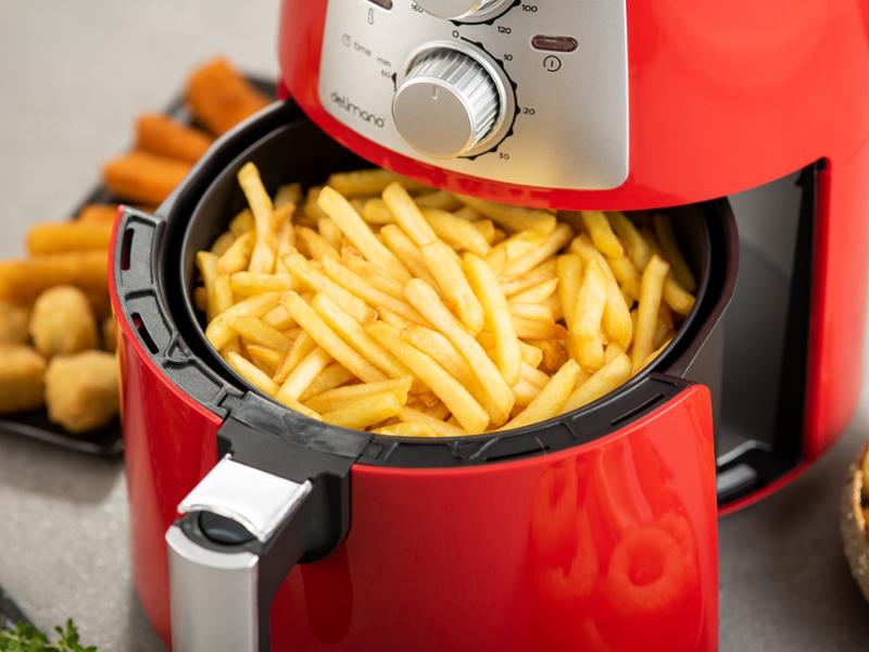 DELIMANO AIR FRYER PRO RED