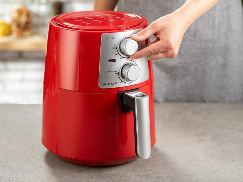 DELIMANO AIR FRYER PRO RED