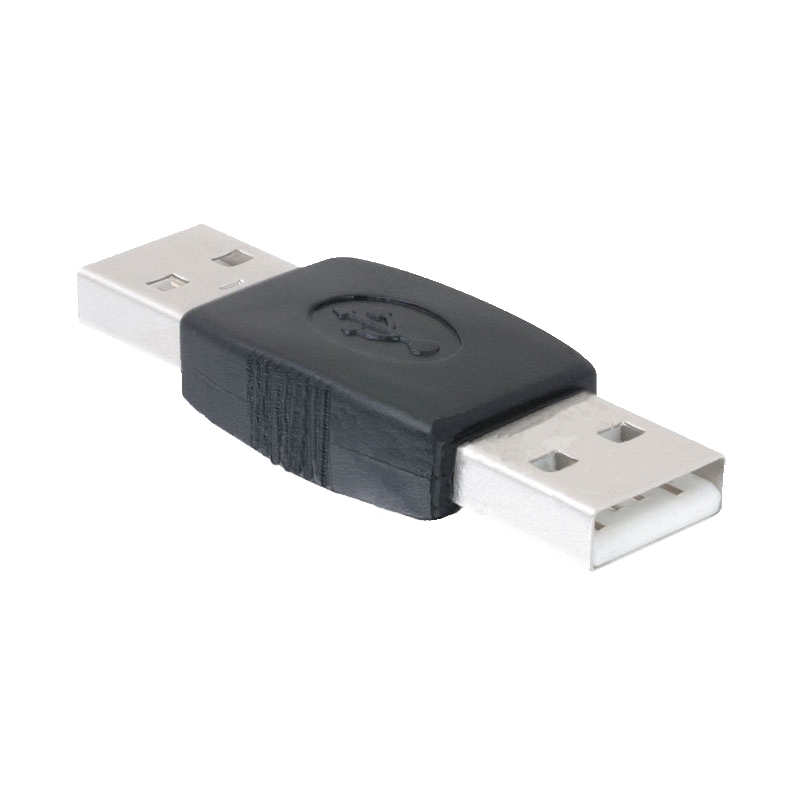 DELOCK USB ADAPTER, USB A CIERNY SAMEC/SAMEC (SPOJKA)