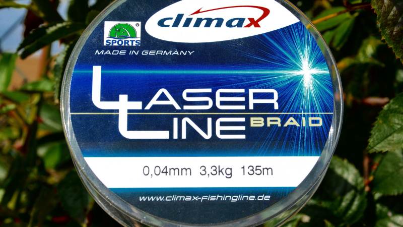 CLIMAX SNURA 135M - LASER BRAID LINE OLIVE SB 6 VLAKIEN 135M 0,16MM/16,2KG, 1891 933310135016