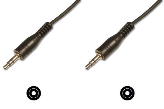 DIGITUS AUDIO KABEL 3,5MM STEREO M NA 3,5 STEREO M 1,5M