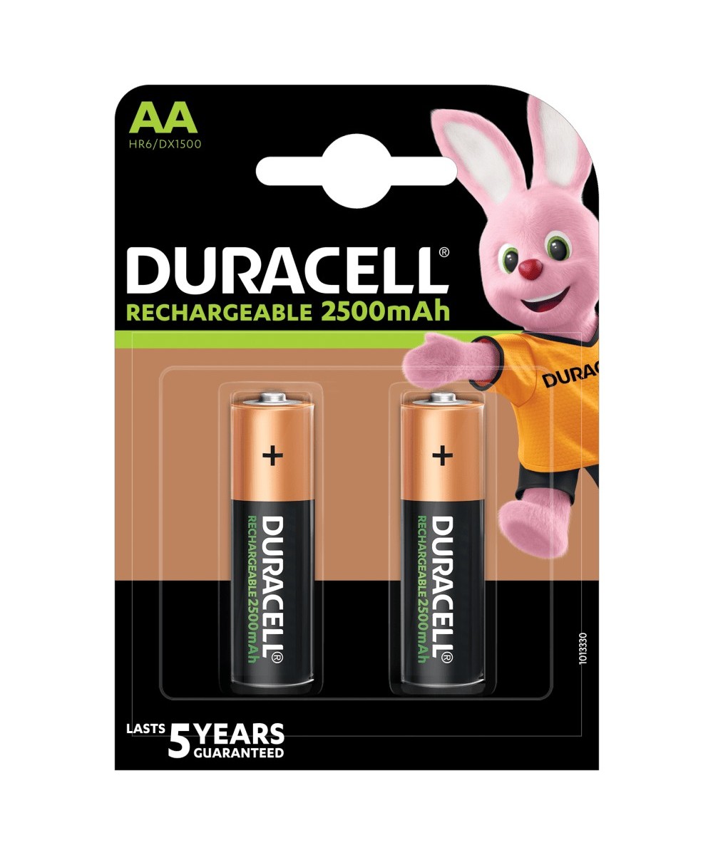 DURACELL RECHARGE AA 2K 2500
