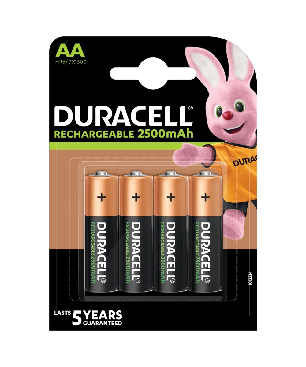 DURACELL RECHARGE AA 4K 2500
