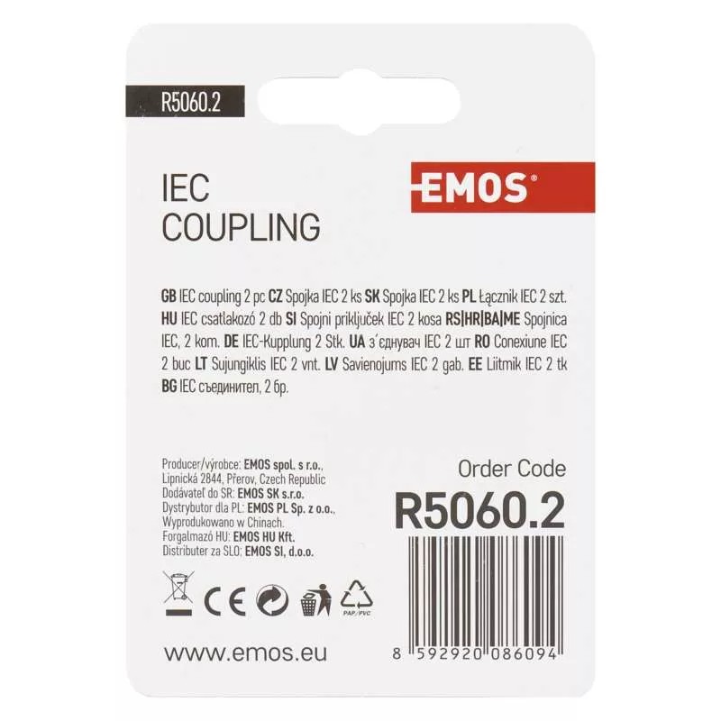 EMOS R5060.2 IEC SPOJKA posledný kus