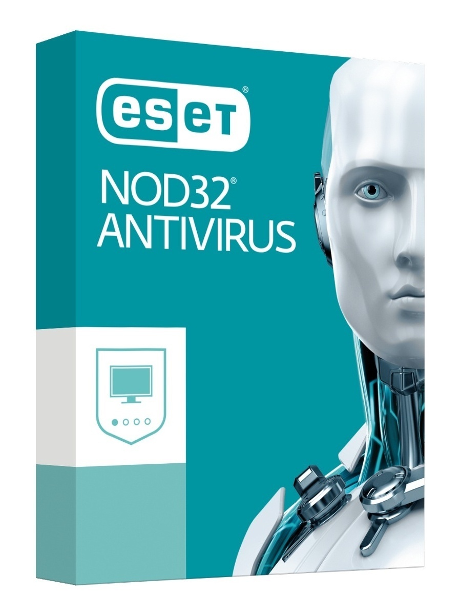 ESET NOD32 ANTIVIRUS PRE 2 PC NA 1 ROK - KRABICOVA VERZIA, NOD32-AV-2PC-1Y-BOX-2020