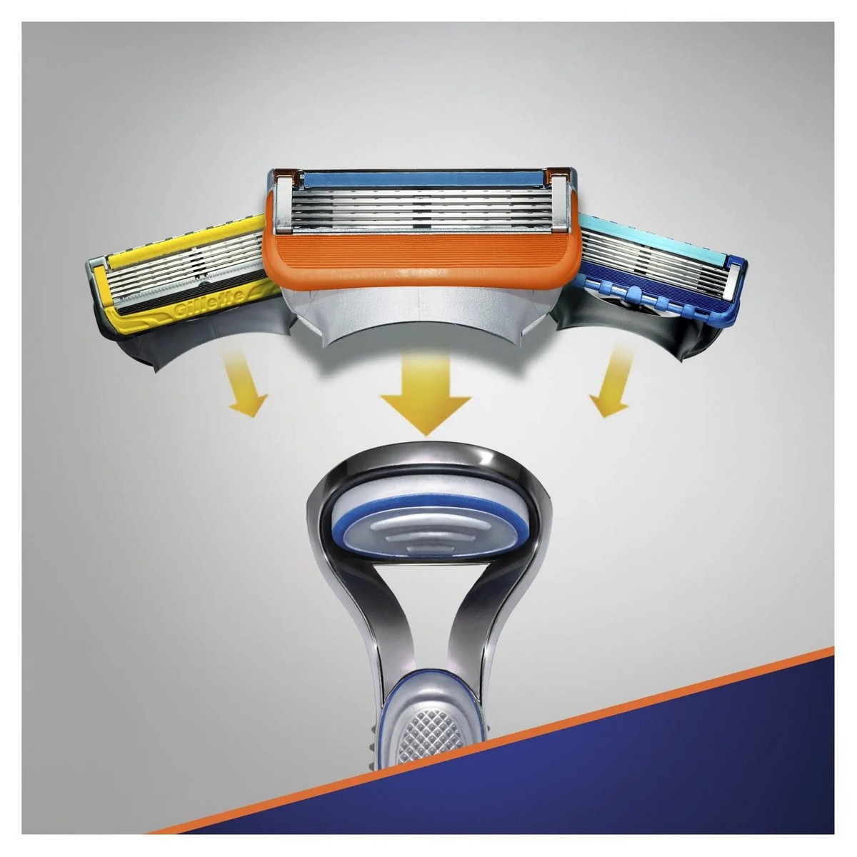GILLETTE FUSION STROJCEK+11NH SPECIAL PACK