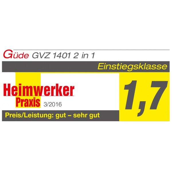 GUDE GVZ 1401 2V1 VERTIKULATOR (94123)