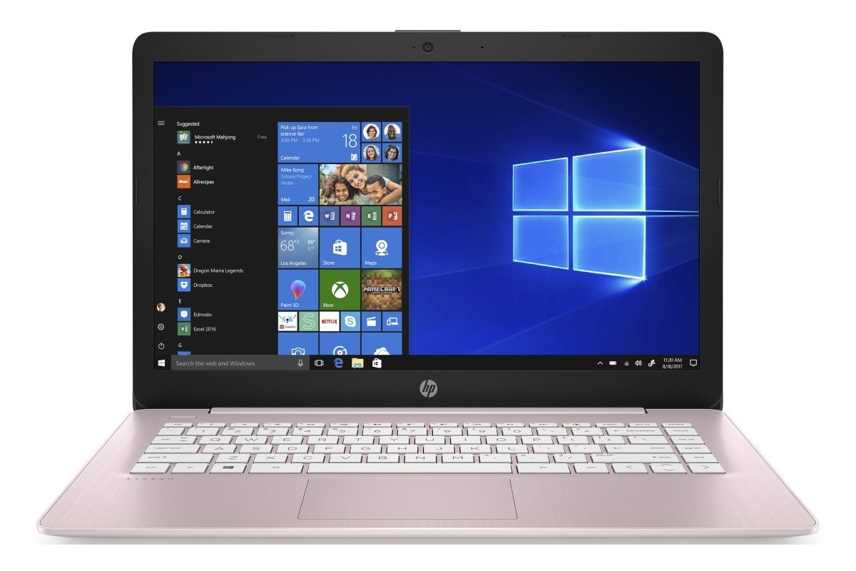 HP STREAM 14.0 FHD IPS 14-DS0011NC 7JZ45EA ROSE PINK