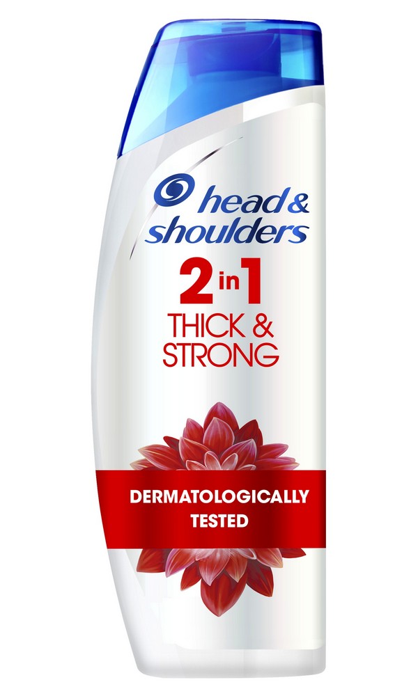 HEAD AND SHOULDERS 360ML 2IN1 THICK AND STRONG