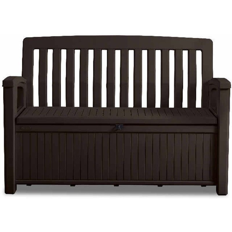 KETER /233064/ PATIO BENCH BROWN