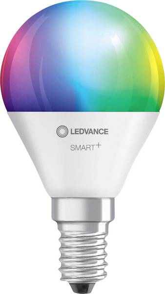 LEDVANCE SMART+ WIFI CL P RGBW 40 YES 5W/ E14, MENITELNE FARBY, STMIEVATELNA