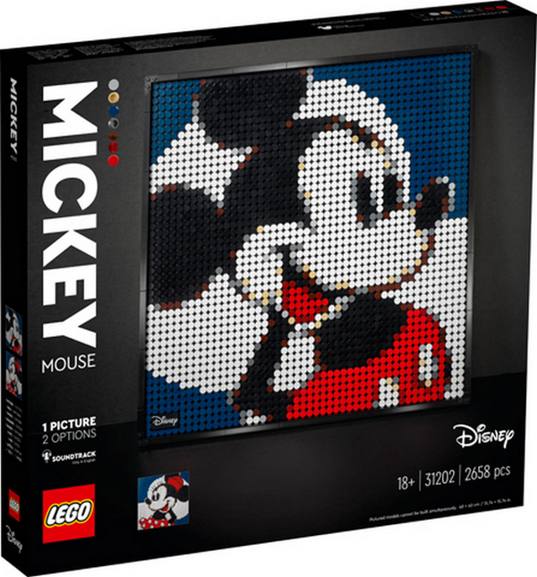 LEGO ART DISNEYS MICKEY MOUSE /31202/