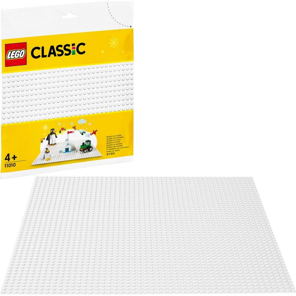 LEGO CLASSIC BIELA PODLOZKA NA STAVANIE /11010/