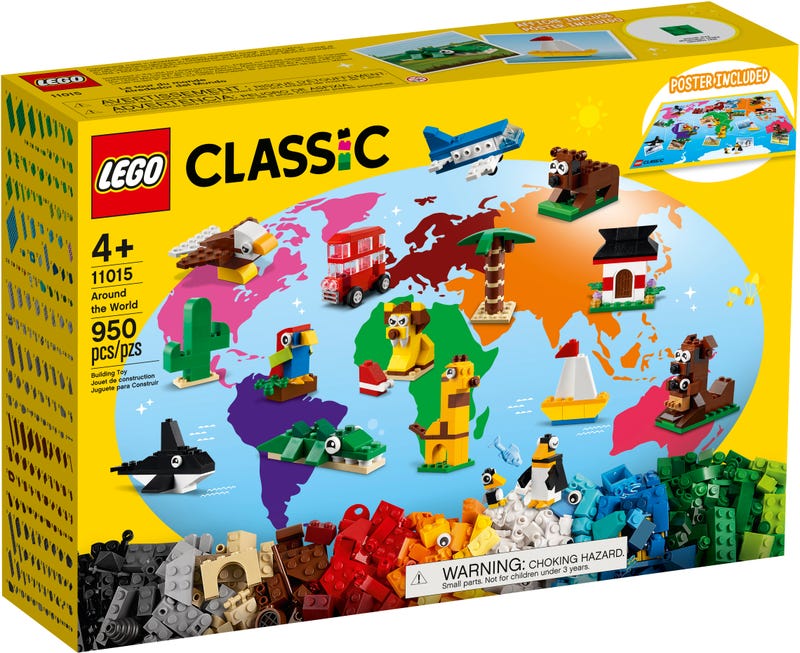 LEGO CLASSIC CESTA OKOLO SVETA /11015/