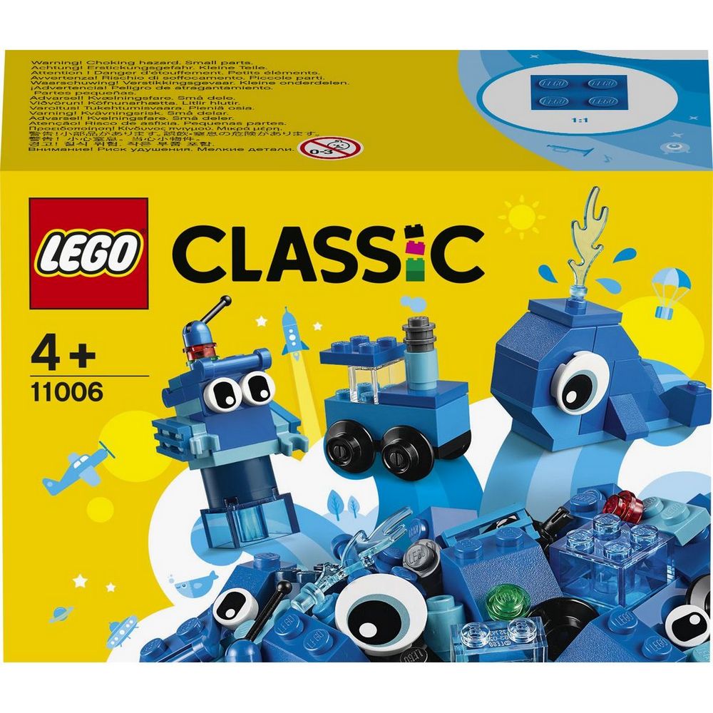 LEGO CLASSIC MODRE KREATIVNE KOCKY /11006/