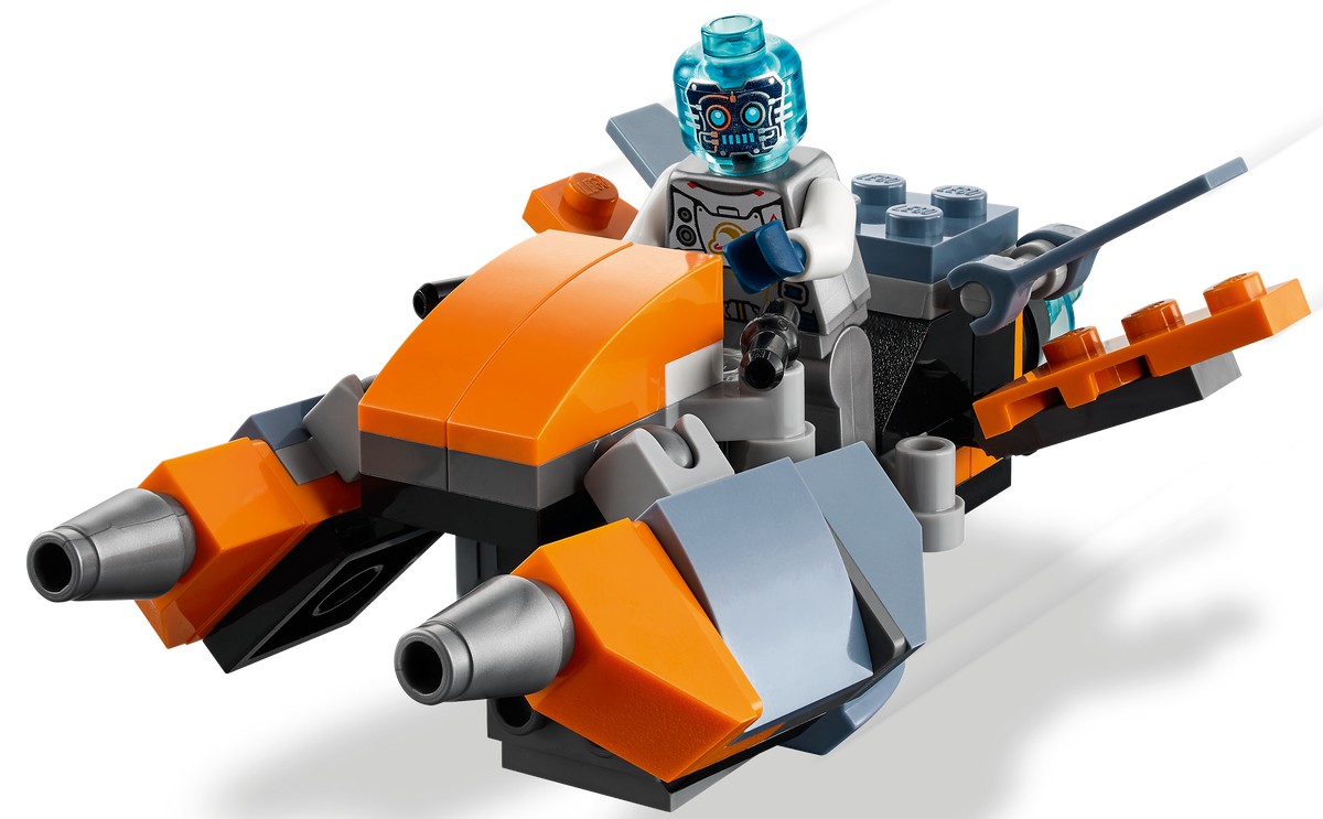 LEGO CREATOR KYBERNETICKY DRON /31111/