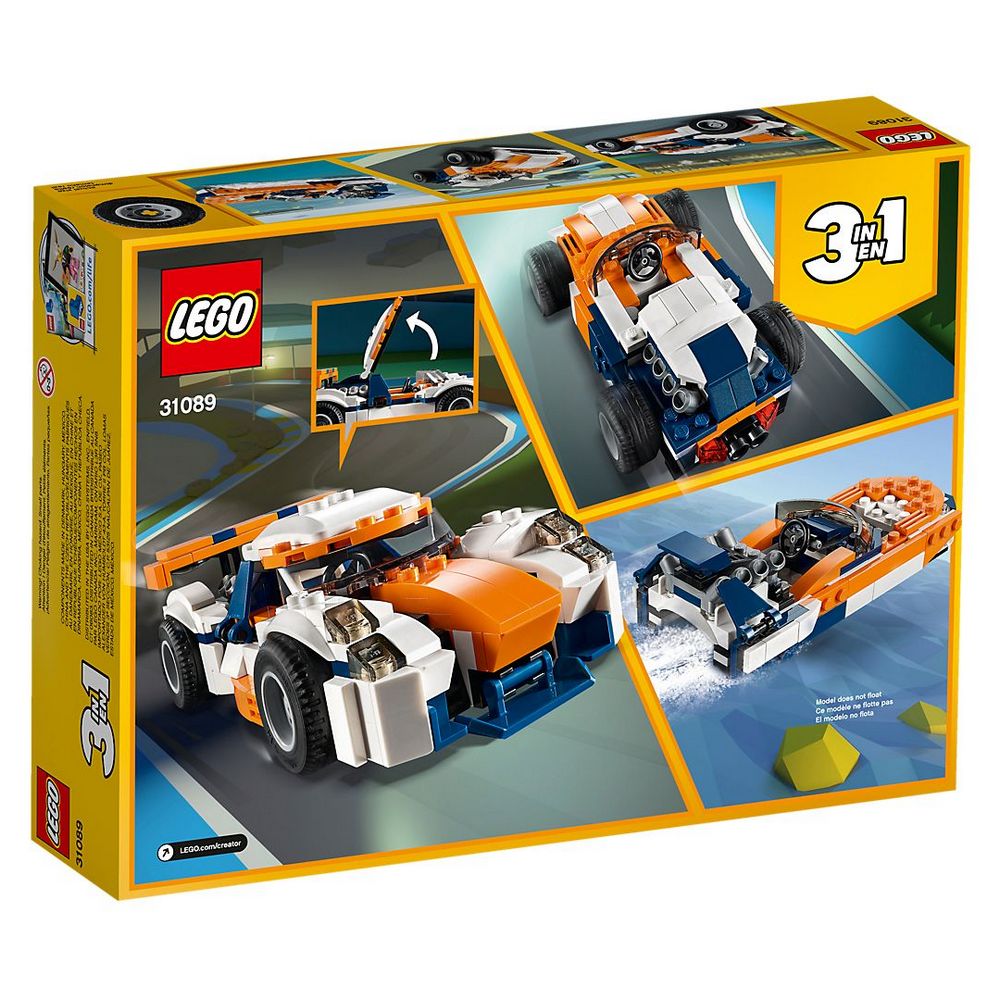 LEGO CREATOR ORANZOVE PRETEKARSKE AUTO /31089/