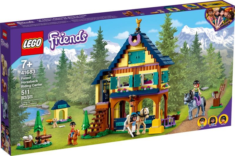 LEGO FRIENDS LESNE JAZDECKE STREDISKO /41683/
