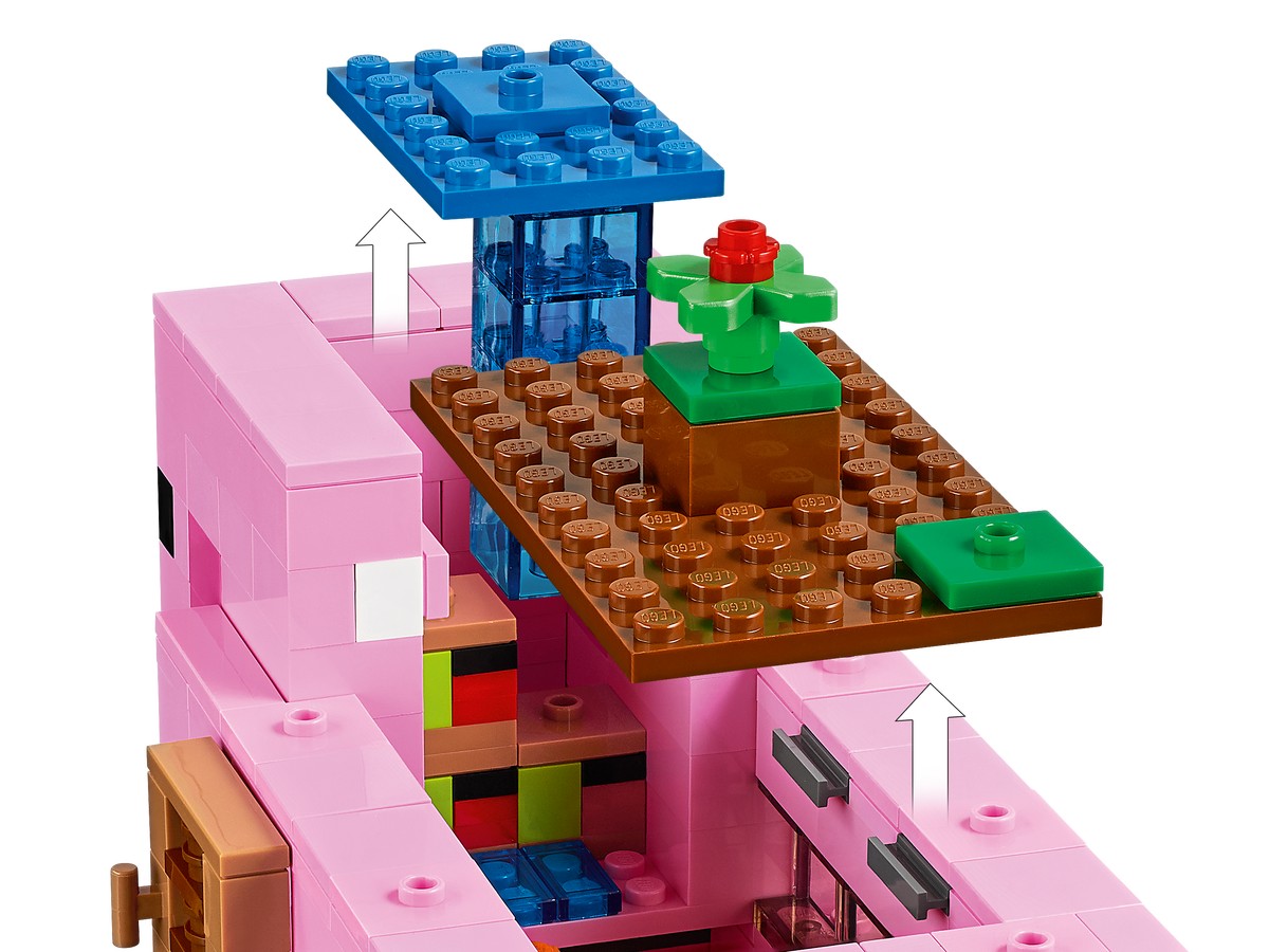 LEGO MINECRAFT PRASACI DOMCEK /21170/