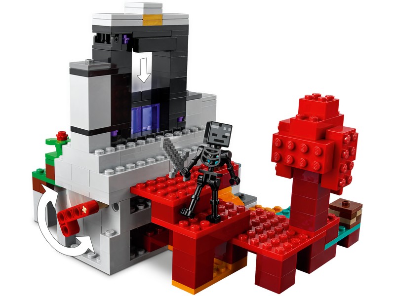 LEGO MINECRAFT ZNICENY PORTAL /21172/