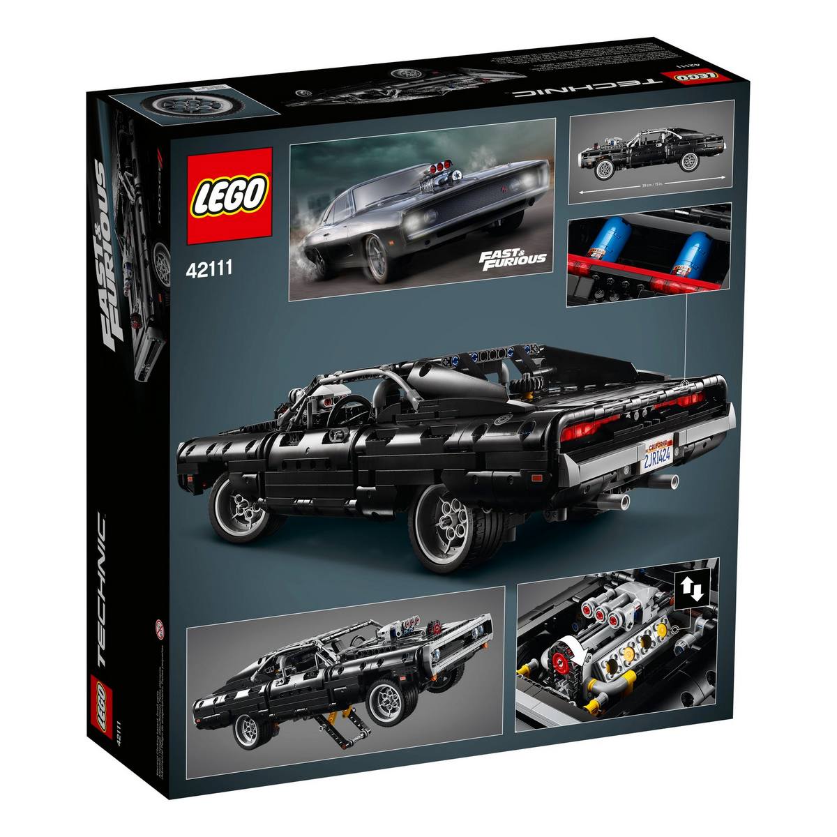 LEGO TECHNIC DOMOV DODGE CHARGER /42111/